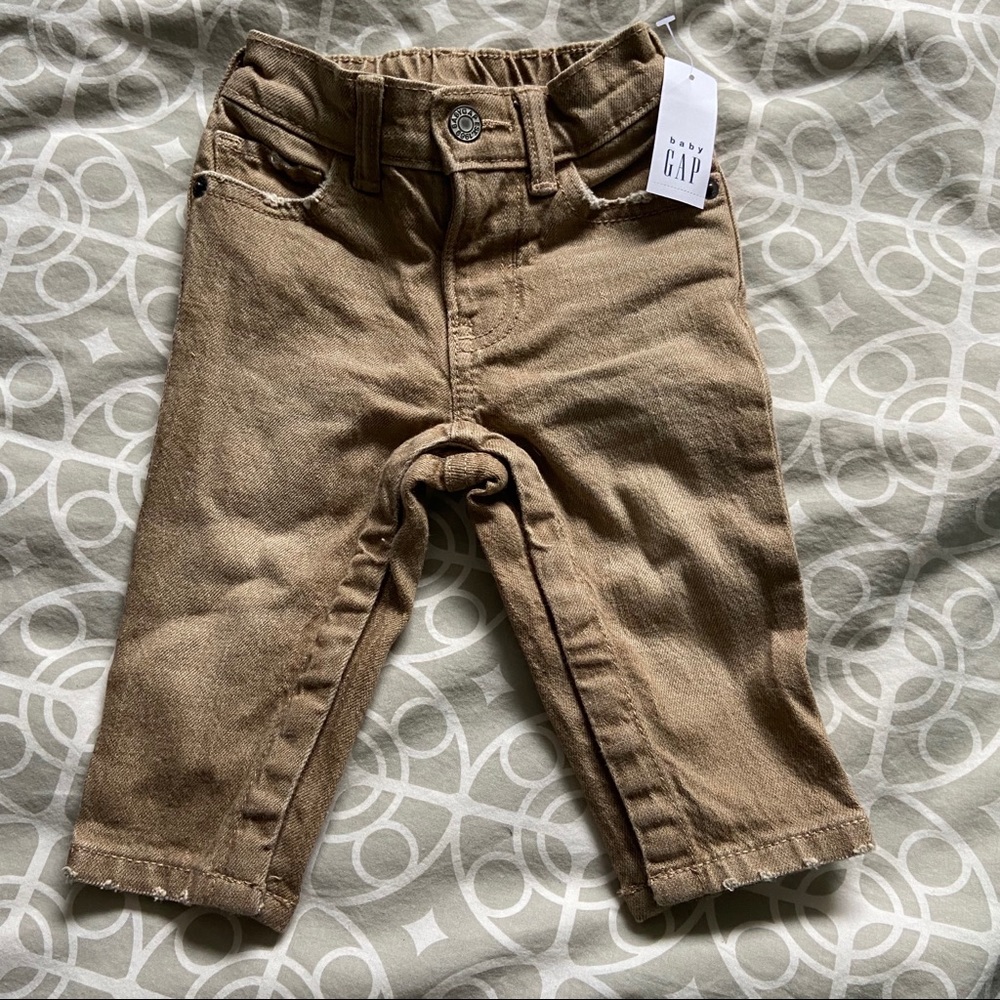 Baby Gap khaki jeans 6-12